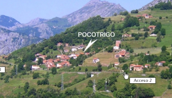Accesos a la Casa Rural Pocotrigo