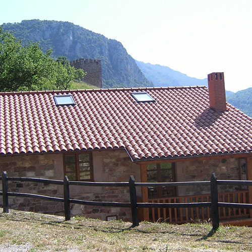 Vistas desde el exterior de la Casa Rural Pocotrigo