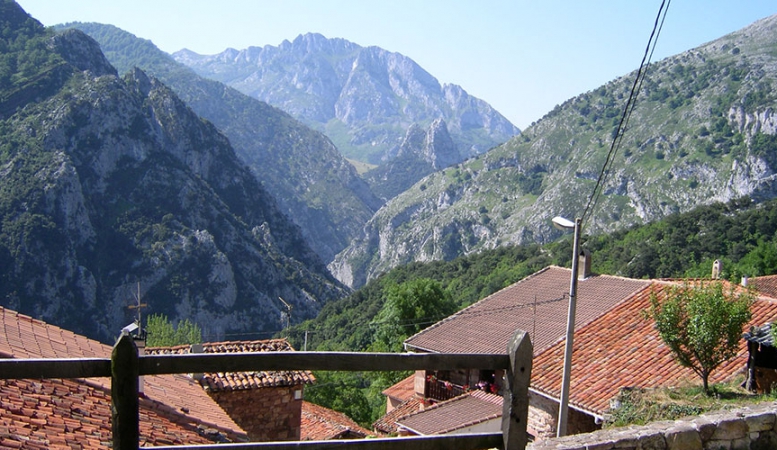 Vistas desde el exterior de la Casa Rural Pocotrigo