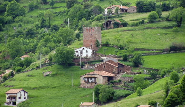 Vistas desde el exterior de la Casa Rural Pocotrigo
